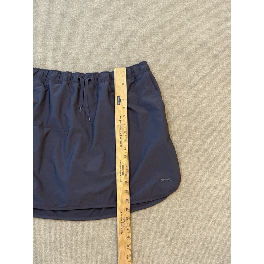 Slazenger Tech Skort Women XL Blue Golf Tennis Athletic Skirt NWOT - Picture 4 of 5